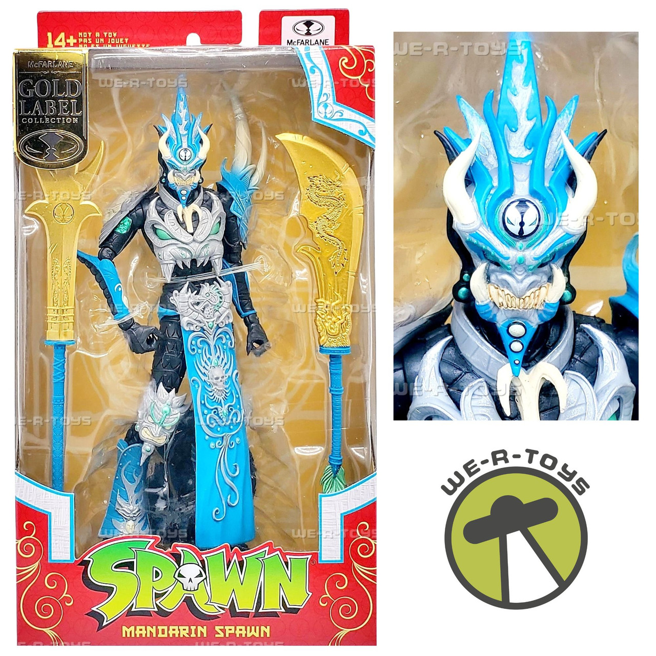 Spawn Mandarin Spawn Gold Label Action Figure 2021 McFarlane Toys
