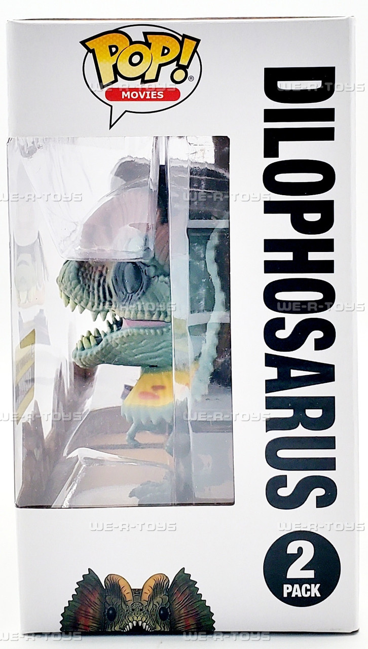 Funko POP Movies Jurassic Park Dennis Nedry and Dilophosaurus