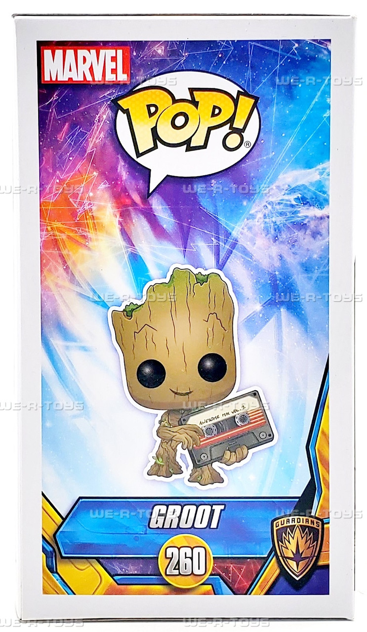 Funko Marvel Guardians Of The Galaxy Vol.2 Groot with Mix Tape 260