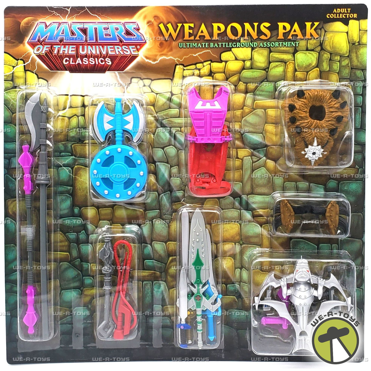 MOTU Classics Ultimate Battleground Assortment Weapons Pak 2009