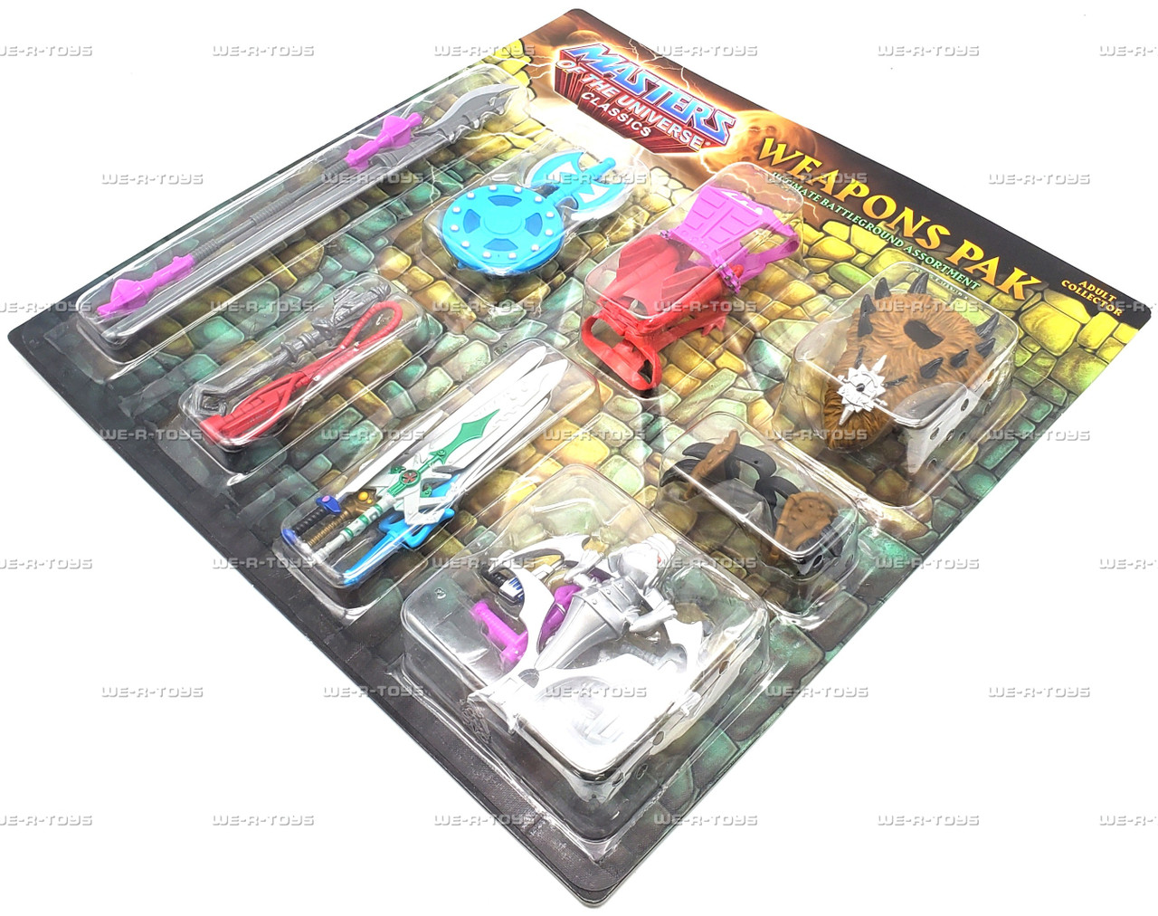 MOTU Classics Ultimate Battleground Assortment Weapons Pak 2009