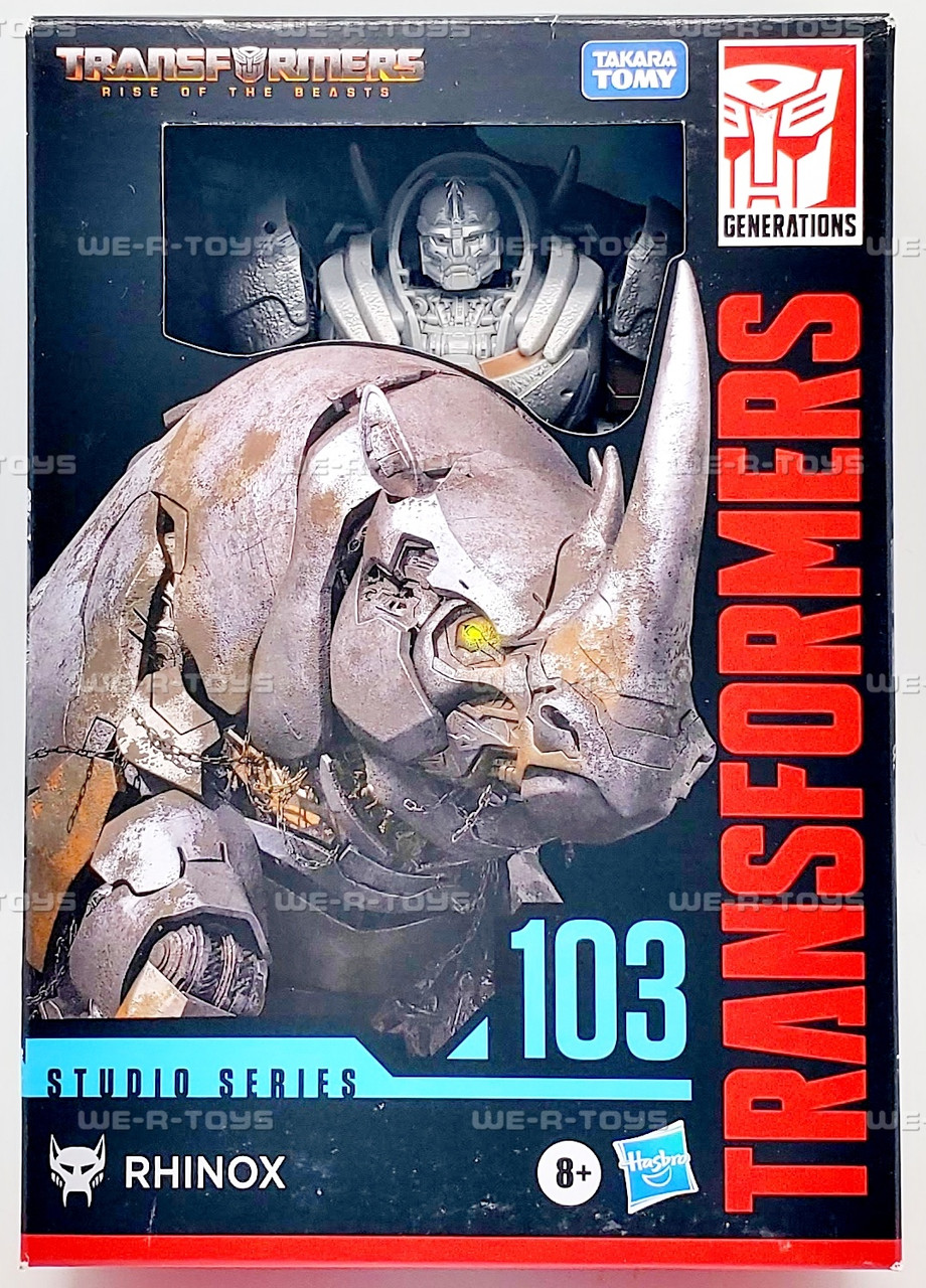 Transformers Rise of The Beasts Studio Series Rhinox Action Figure