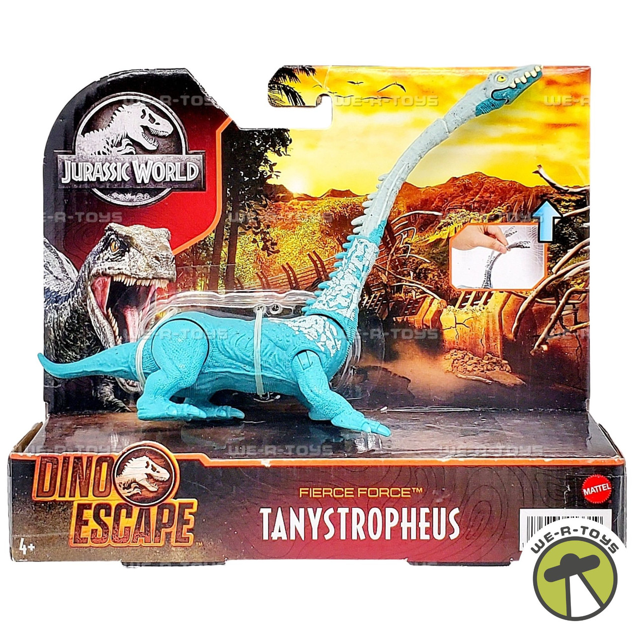 Jurassic World Dino Escape Fierce Force Tanystropheous Action