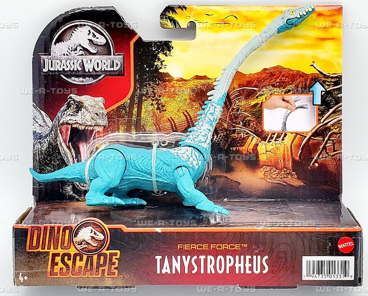Jurassic World Dino Escape Fierce Force Tanystropheous Action