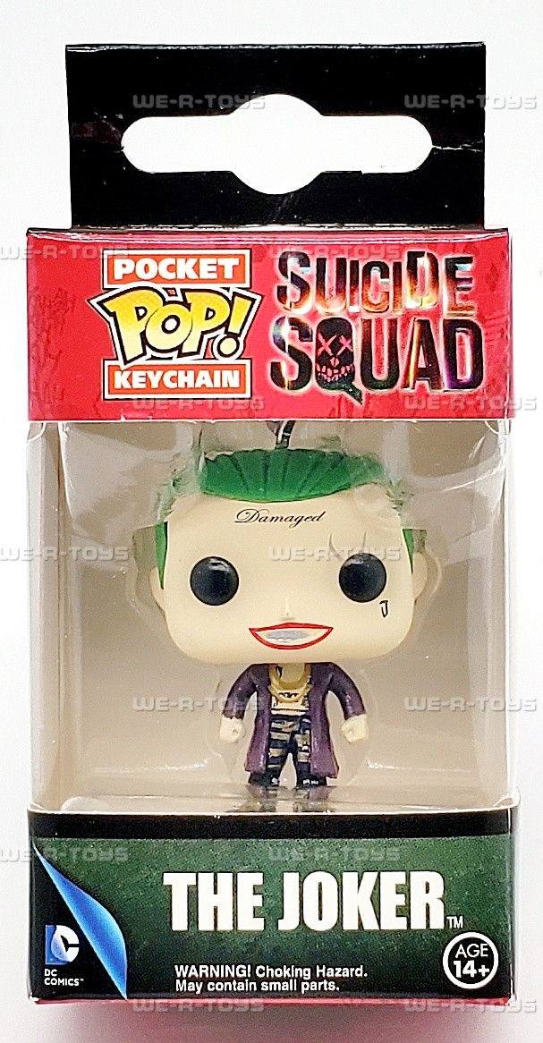 Funko Pocket POP Keychain Suicide Squad Joker Vinyl Figure - We-R-Toys