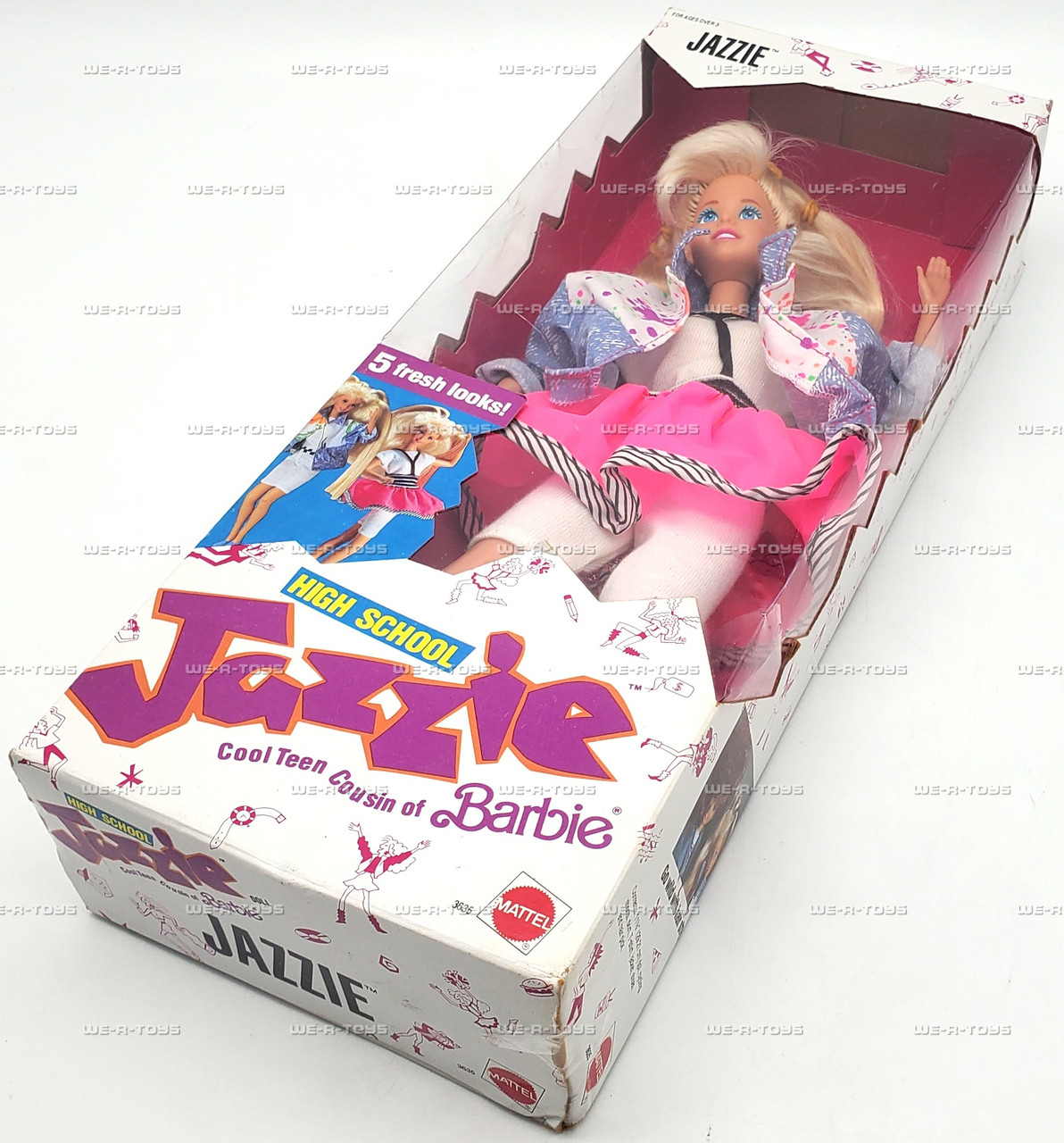 Barbie High School Jazzie Cool Teen Cousin of Barbie Doll 1988