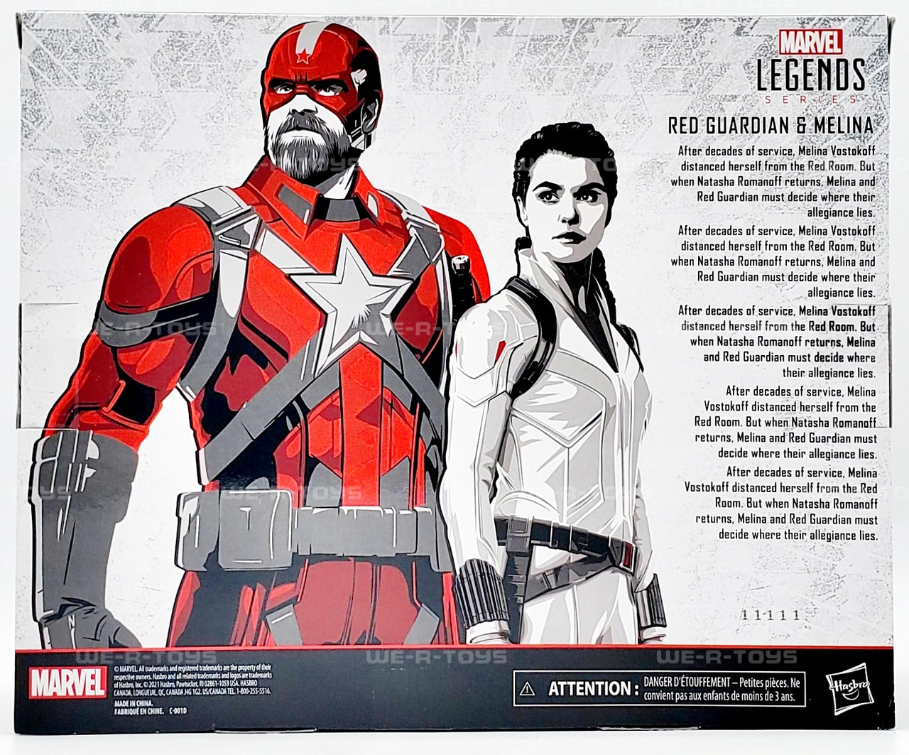 Marvel Legends Series Black Widow Red Guardian & Melina Figure 2