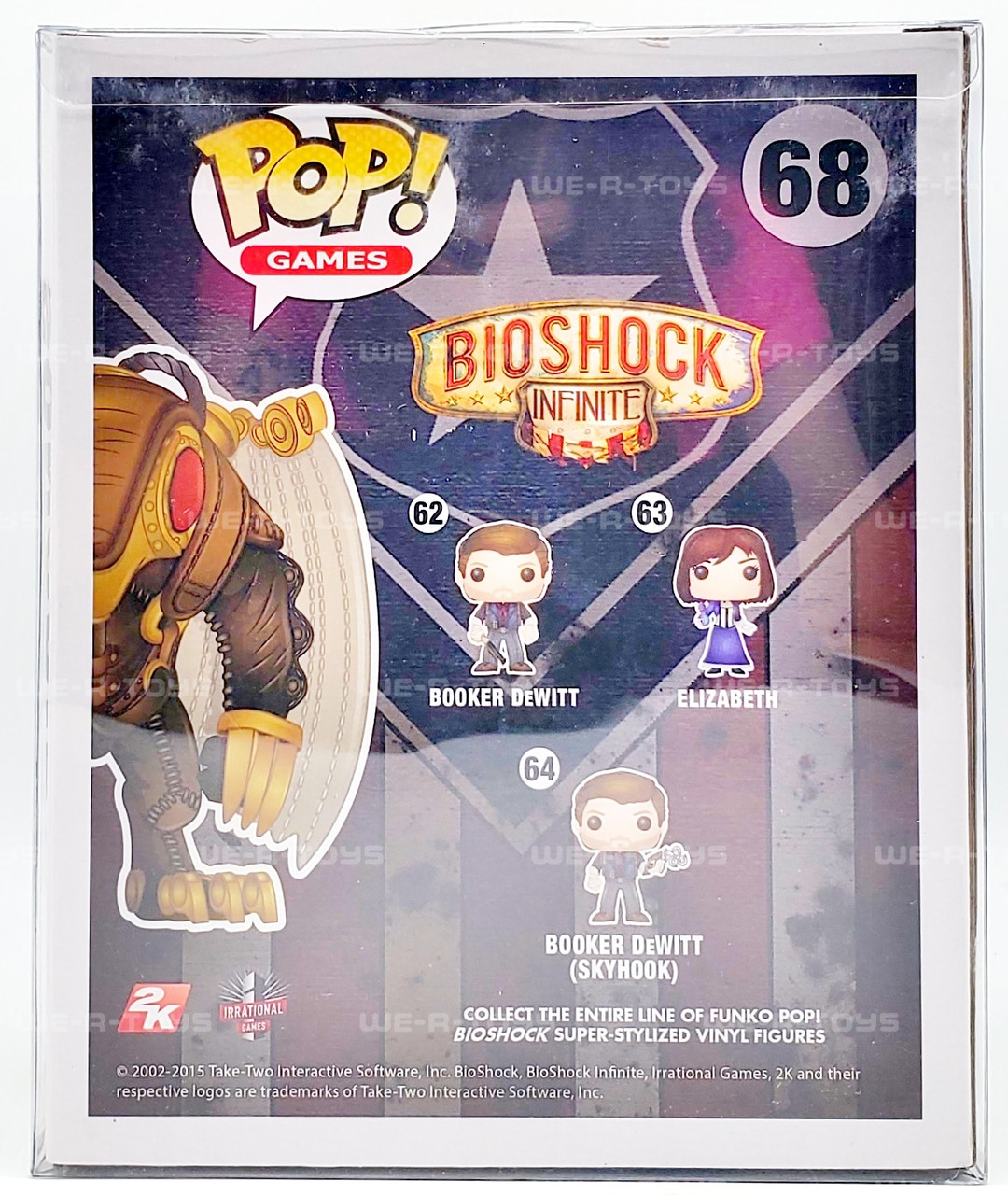 Funko POP Games Bioshock Infinite Songbird 68 Vinyl Figure - We-R-Toys
