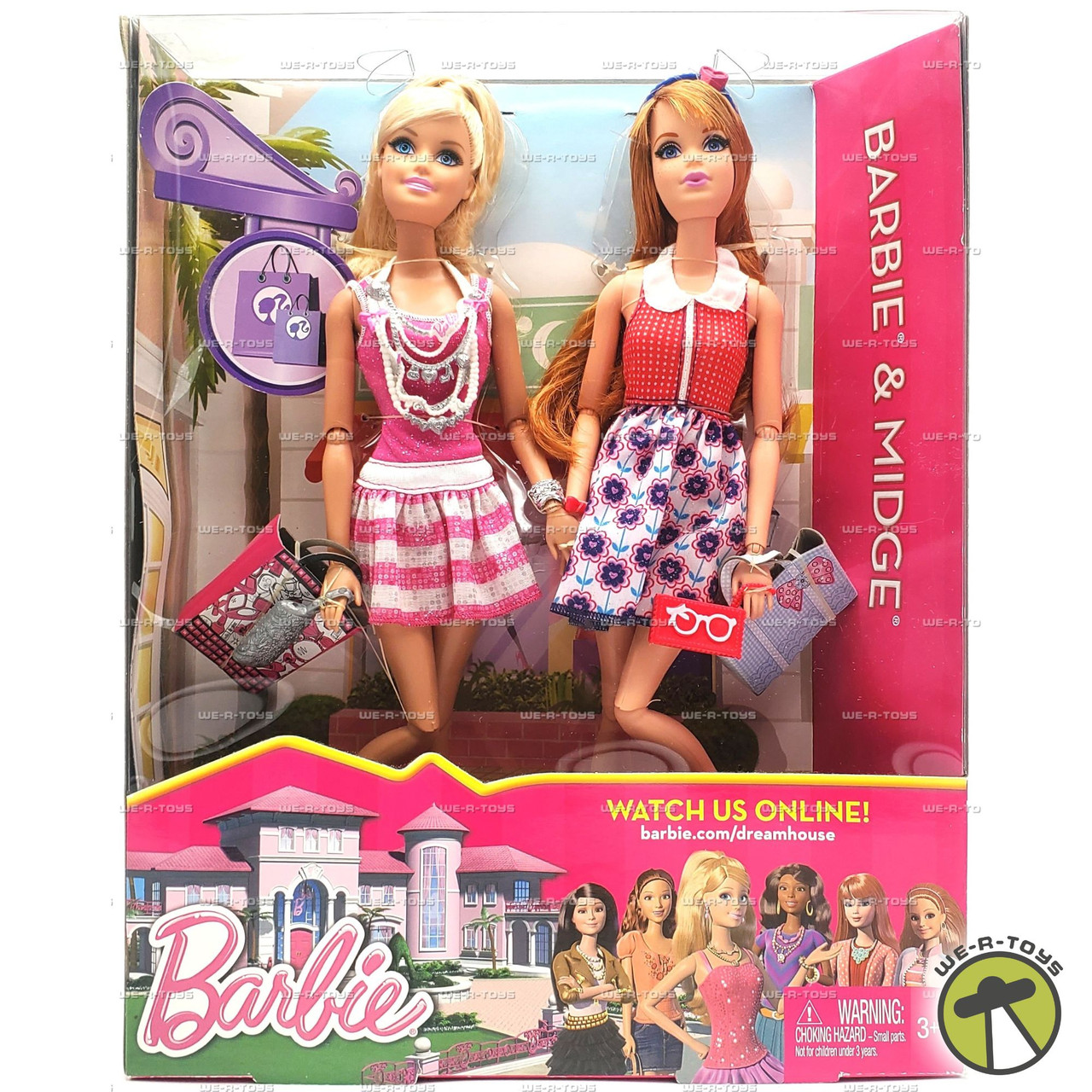 Barbie Life in the Dreamhouse Barbie Midge 2-Pack Dolls Set 2012