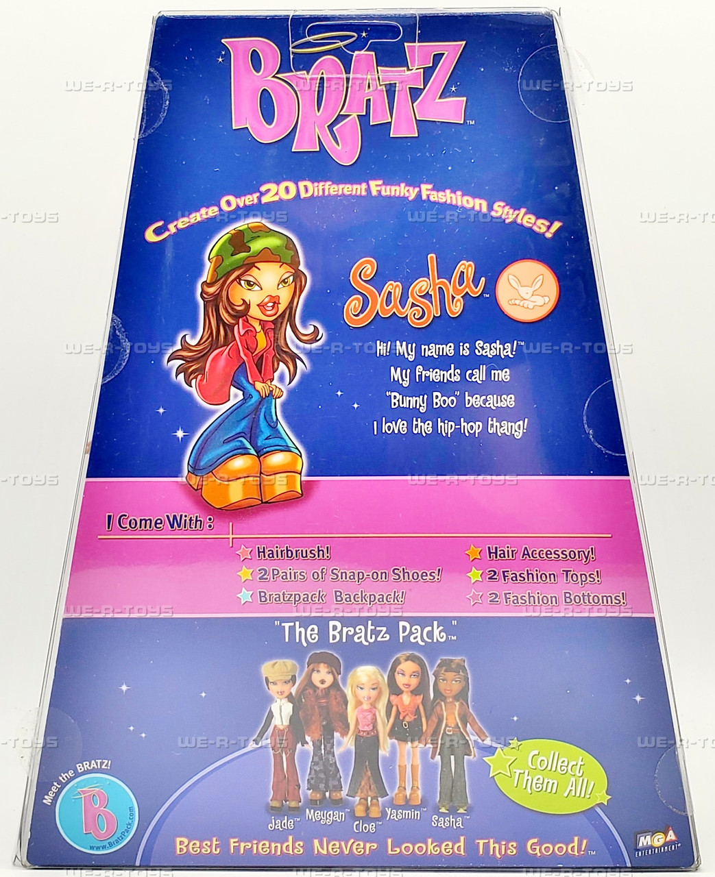 Bratz Xpress It Fashion Collection Sasha Doll 2002 MGA