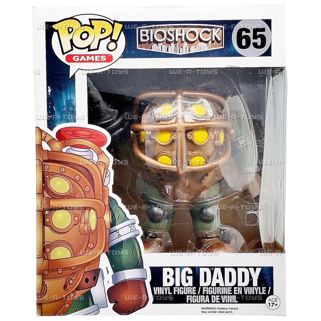 Funko Pop Games 65 Bioshock Big Daddy Vinyl Figure - We-R-Toys