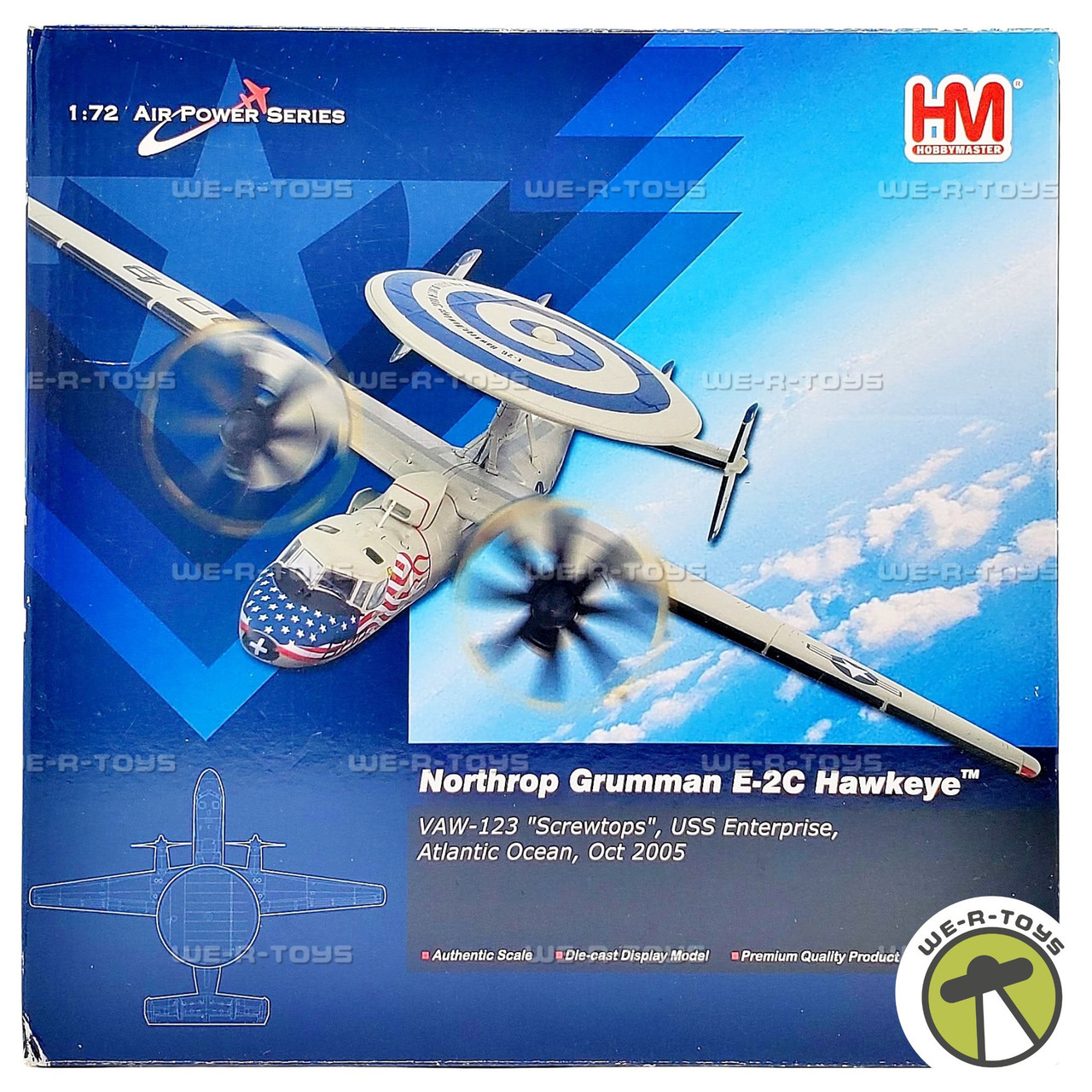 Northrop Grumman E-2C Hawkeye USS Enterprise Atlantic Ocean
