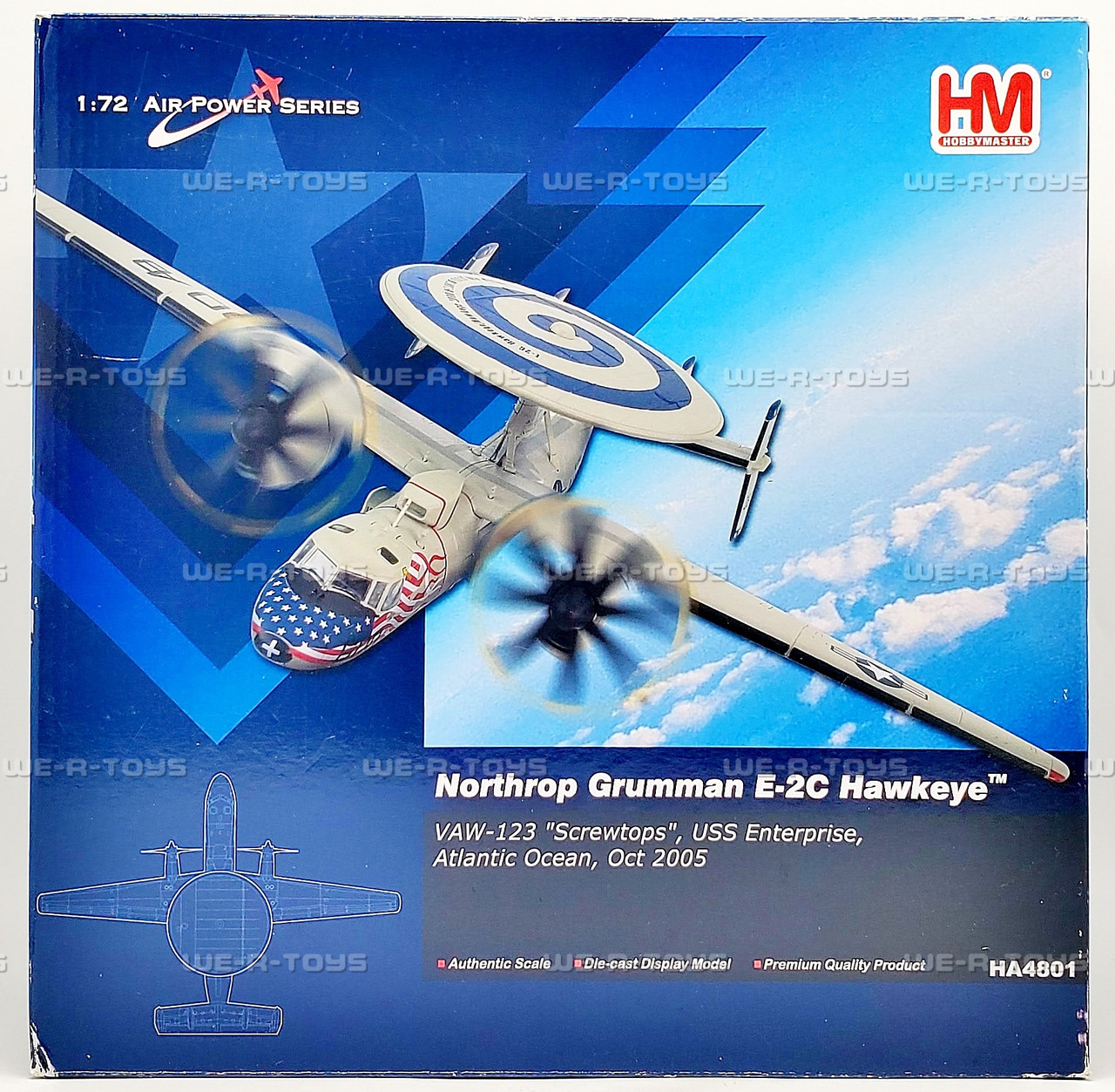 Northrop Grumman E-2C Hawkeye USS Enterprise Atlantic Ocean