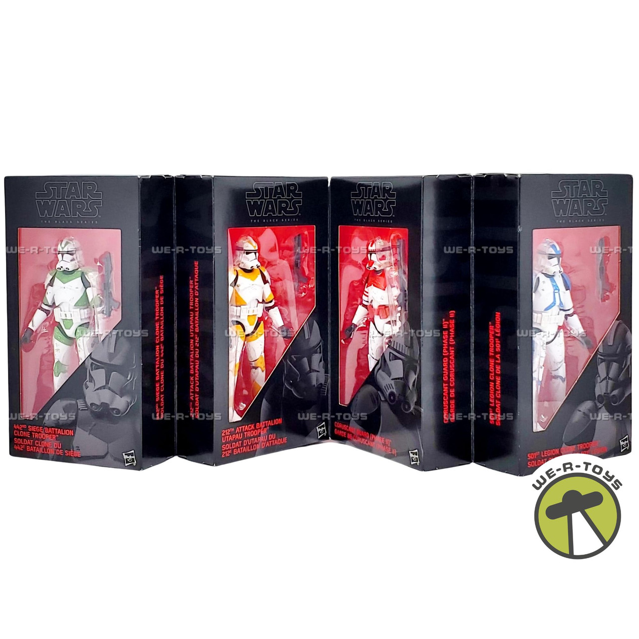 Star Wars The Black Series Clone Troopers of Order 66 Action