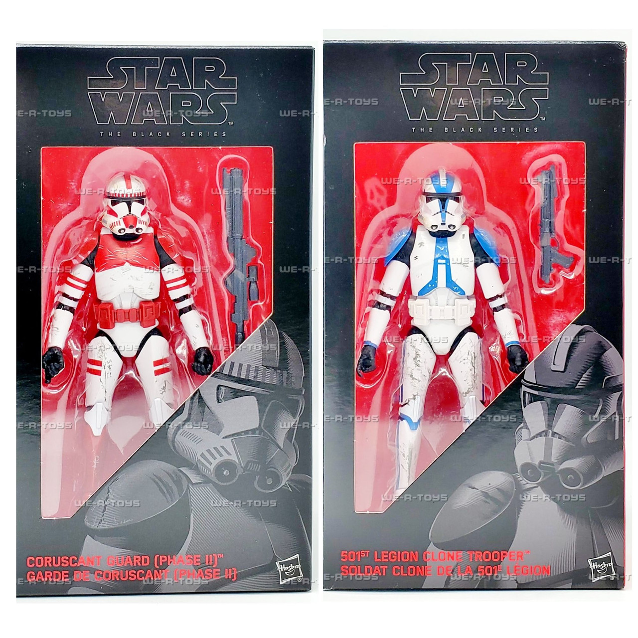 Star Wars The Black Series Clone Troopers of Order 66 Action