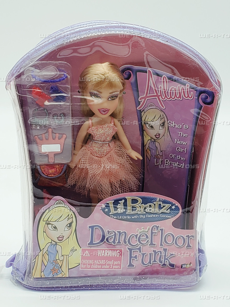 Bratz Lil Bratz Dancefloor Funk Ailani Doll 2003 MGA 270096 NEW