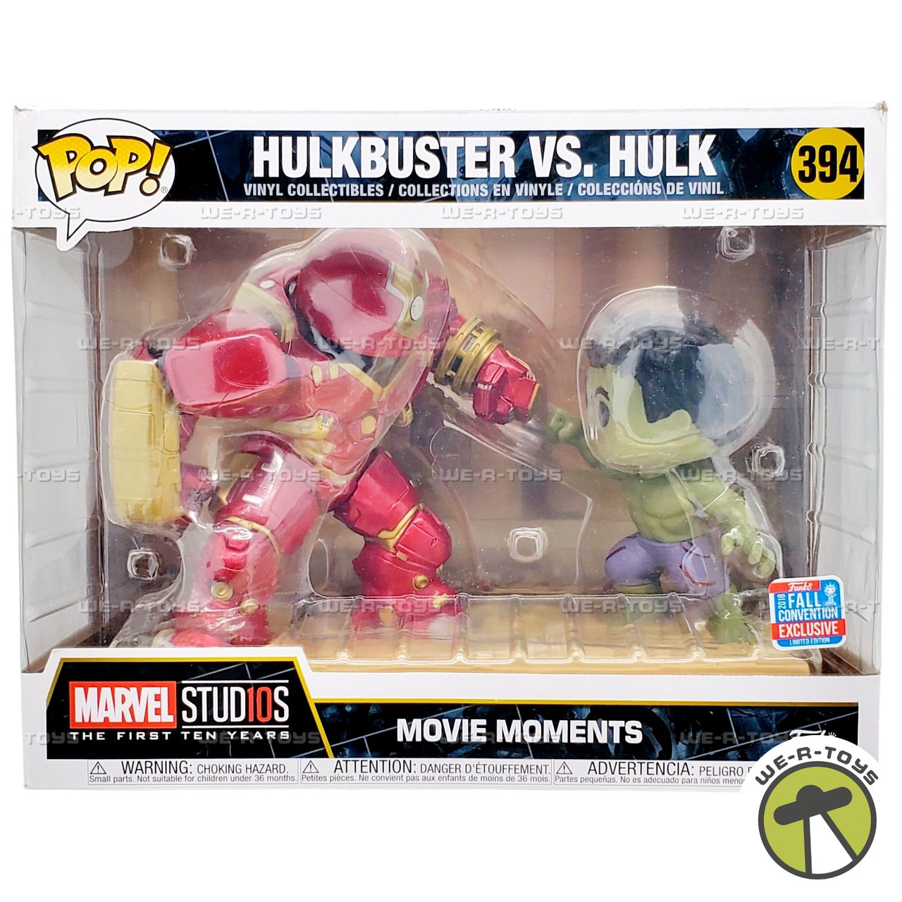 ファンコ HULKBUSTER VS. HULK 394 Funko POP Marvel Movie Moments Hulkbuster Vs Hulk 394 Vinyl