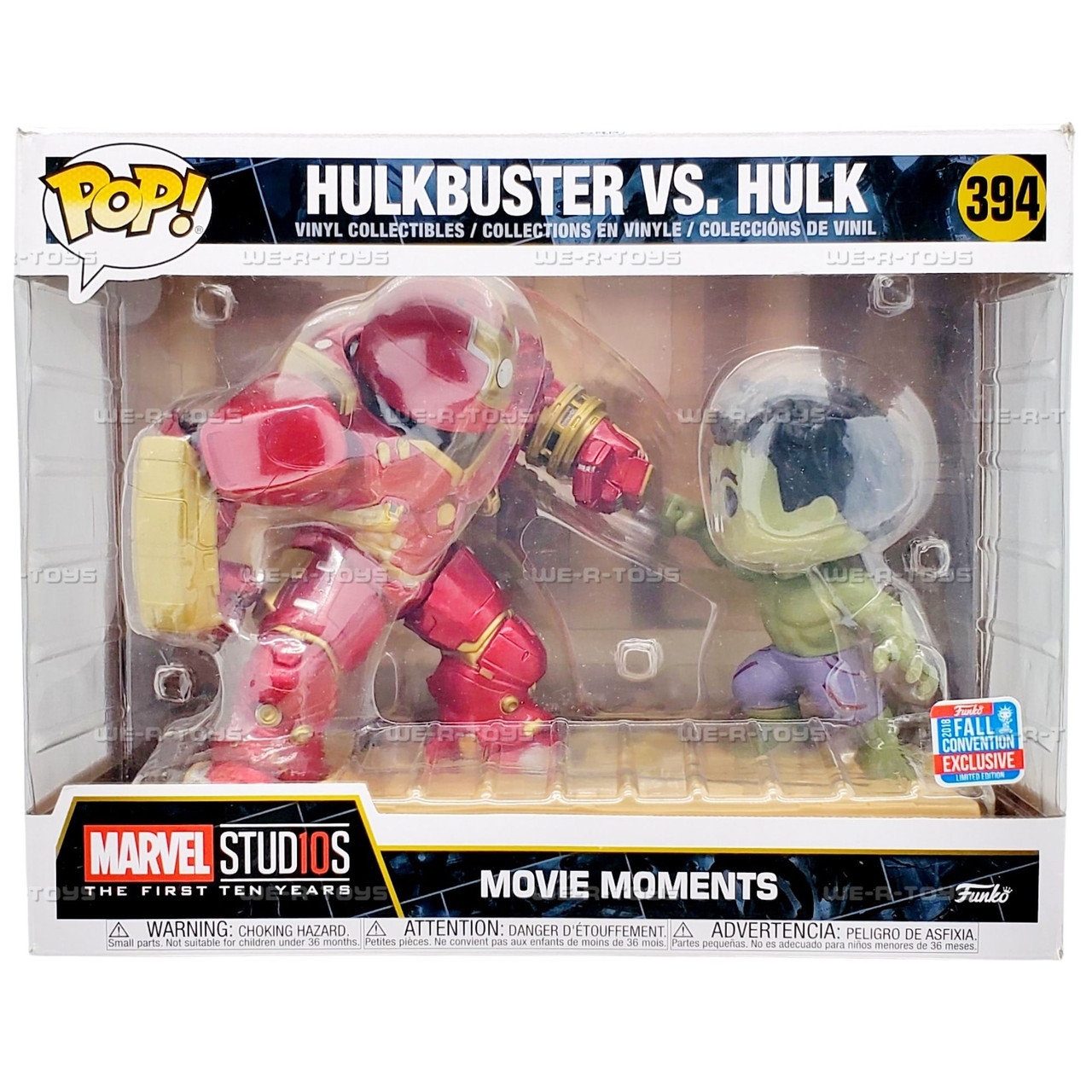 Funko POP Marvel Movie Moments Hulkbuster Vs Hulk 394 Vinyl Figure