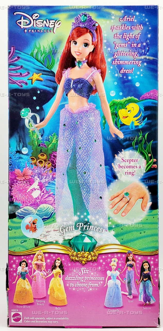 Disney ディズニー Sparkle Gem Princess Sleeping Beauty 人形 ドール