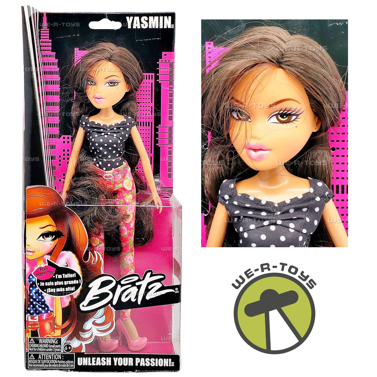 Bratz Yasmin Doll Taller Unleash Your Passion MGA Entertainment