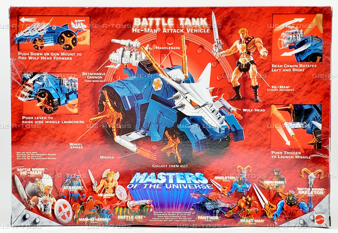 He‐Man and the masters (import) Masters of the Universe Original Battle Armor He-Man and Road