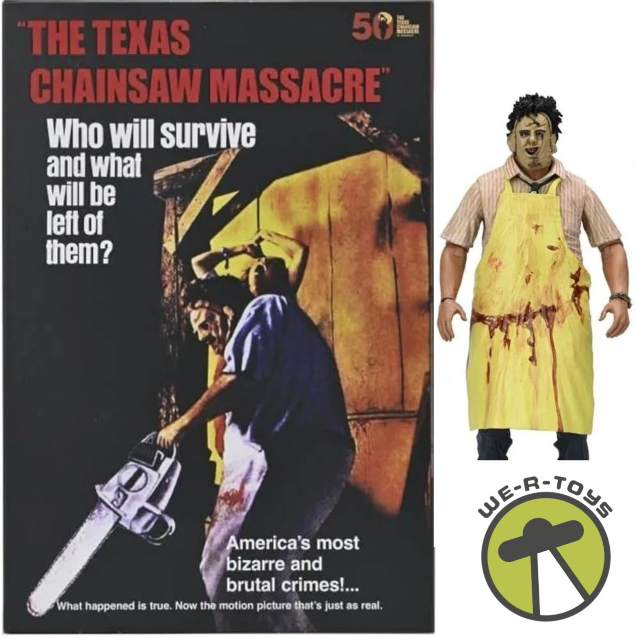 未開封 THE TEXAS CHAINSAW MASSACRE NECA Texas Chainsaw Massacre - 50th Anniversary Ultimate