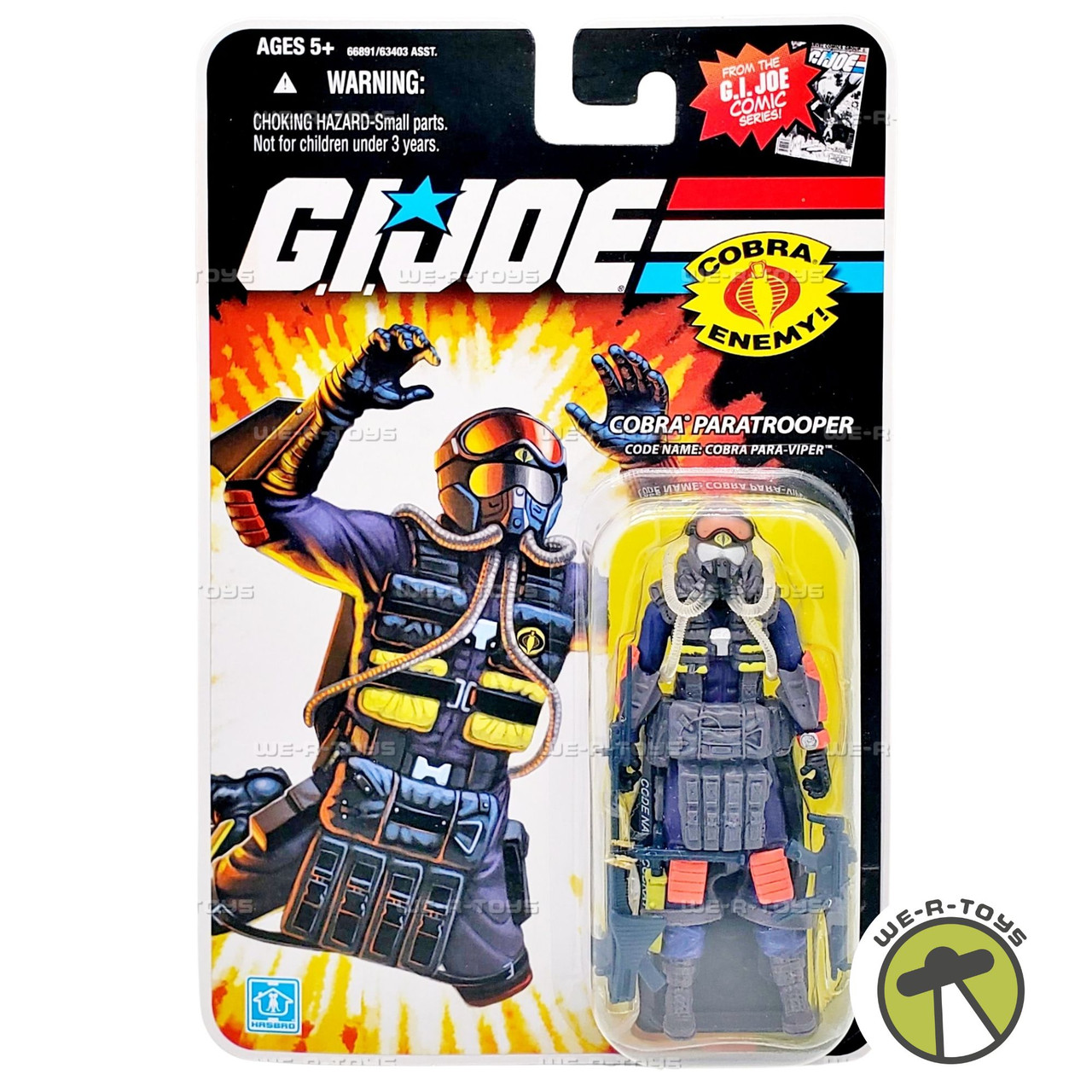 G.I. Joe Cobra Paratrooper Cobra Para-Viper 25th Anniversary
