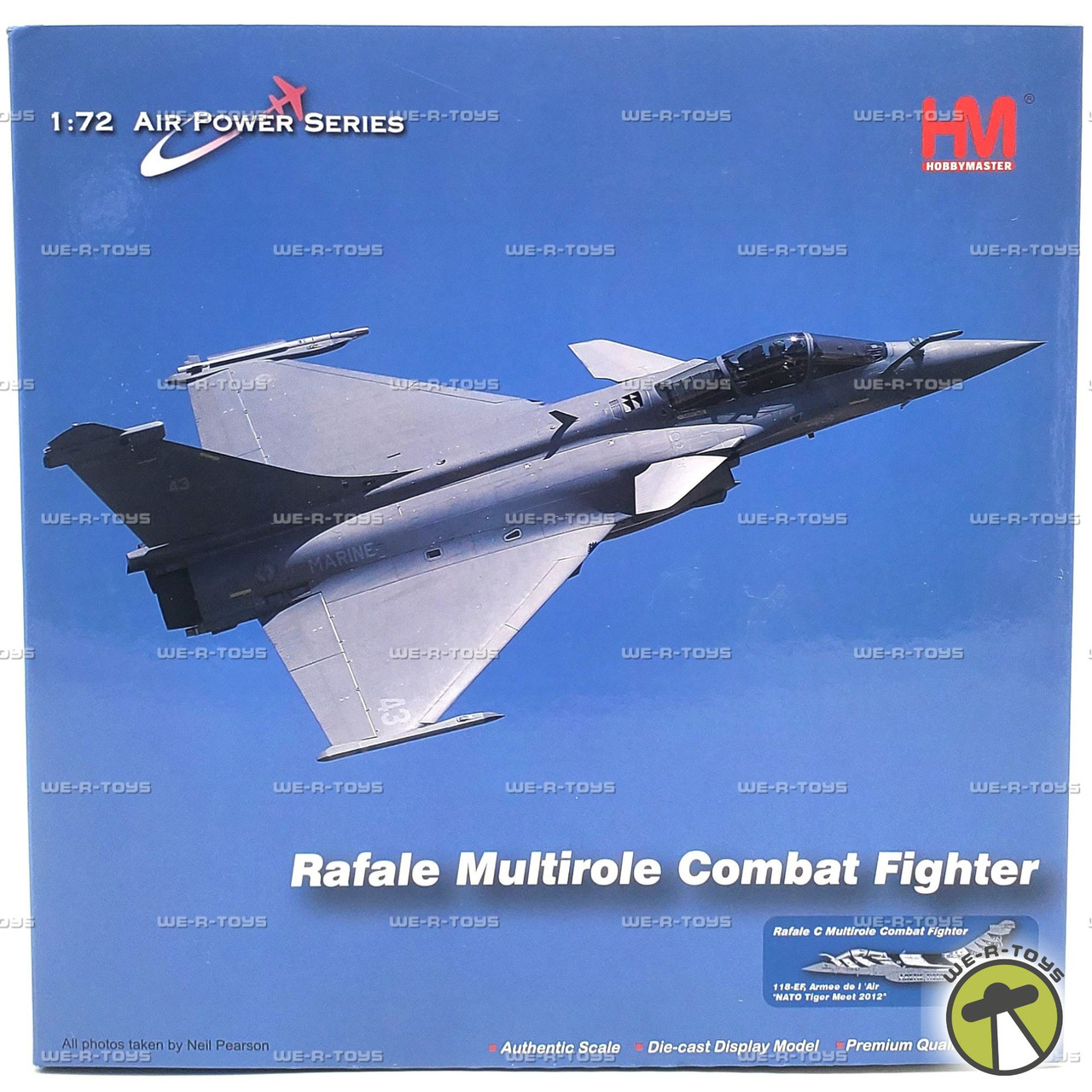 その他 Rafale Multirole Combat Fighter 1/72 Hobby Master 1:72 Air Power Series Rafale Multirole Combat