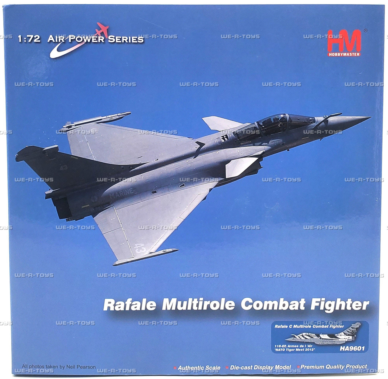 航空機・ヘリコプター Hobby Master 1/72 Rafale C HA9601 Hobby Master 1:72 Air Power Series Rafale Multirole Combat