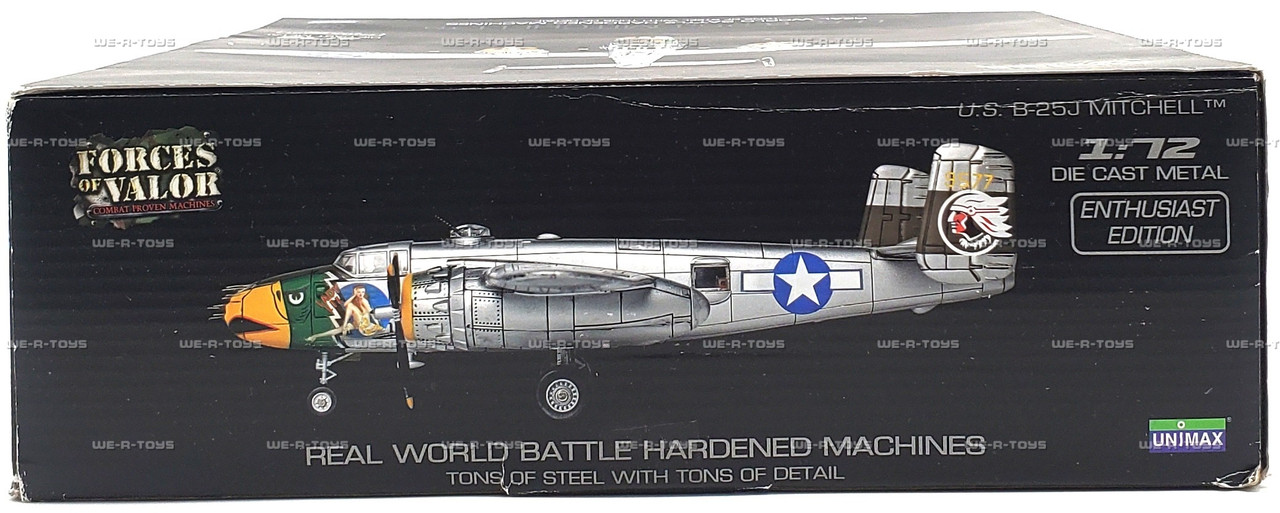 Forces of Valor U.S. B-25J Mitchell 1:72 Scale Vehicle 2013 Unimax
