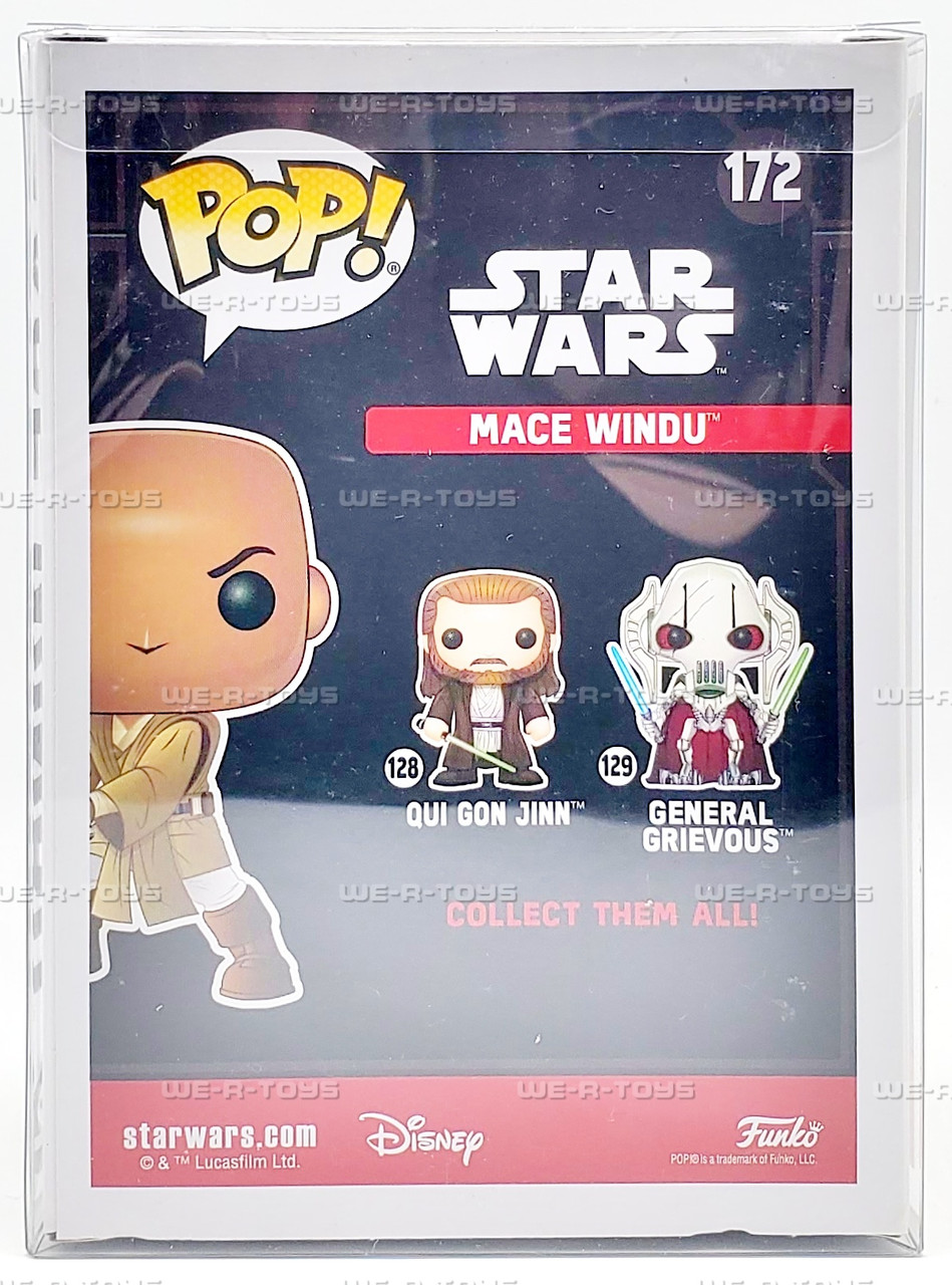Funko POP Star Wars Mace Windu 172 Vinyl Bobble Head Figure