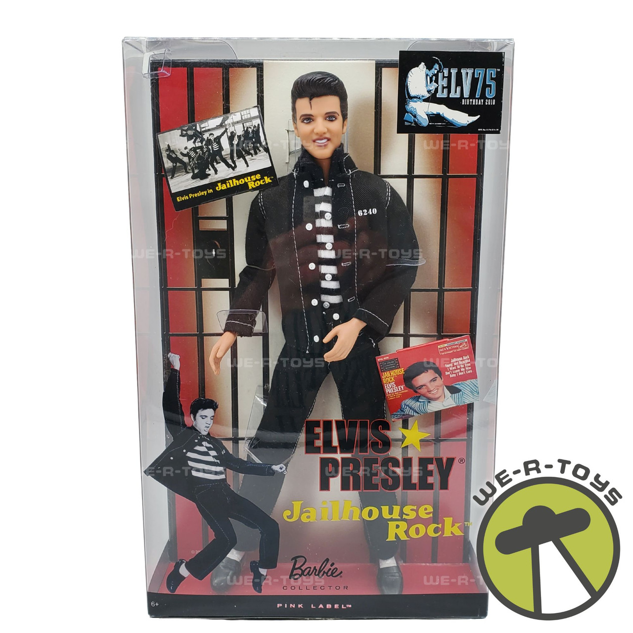 Elvis Presley Jailhouse Rock Barbie Doll 2009 Mattel R4156 NEW