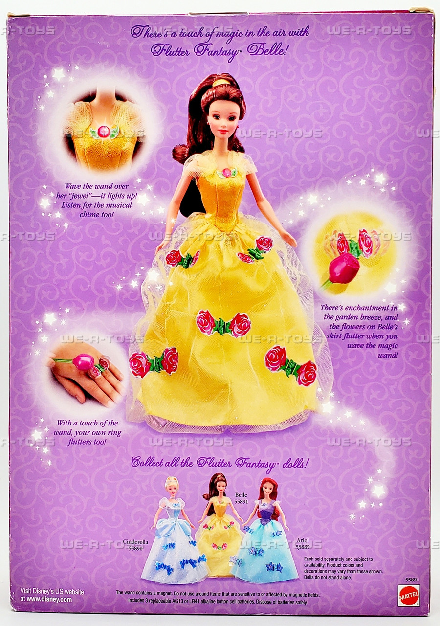 Disney (ディズニー)Princess Flutter Fantasy Belle ドール 人形 フィギュア