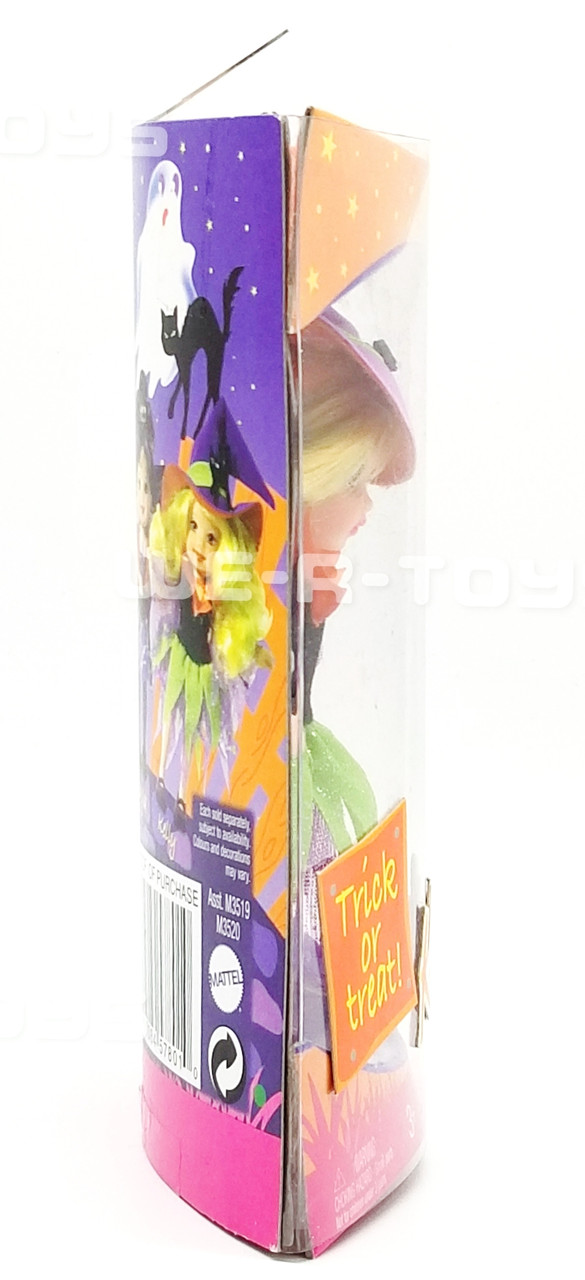 Barbie Kelly Trick or Treat! Doll Halloween Witch 2008 Mattel No. M3519 NRFP