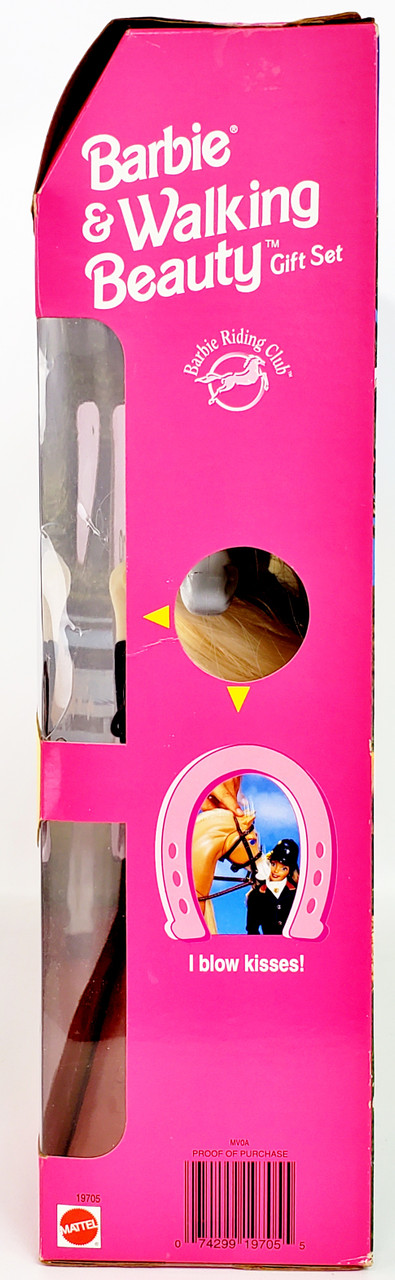 Barbie Riding Club Barbie Doll & Walking Beauty Horse