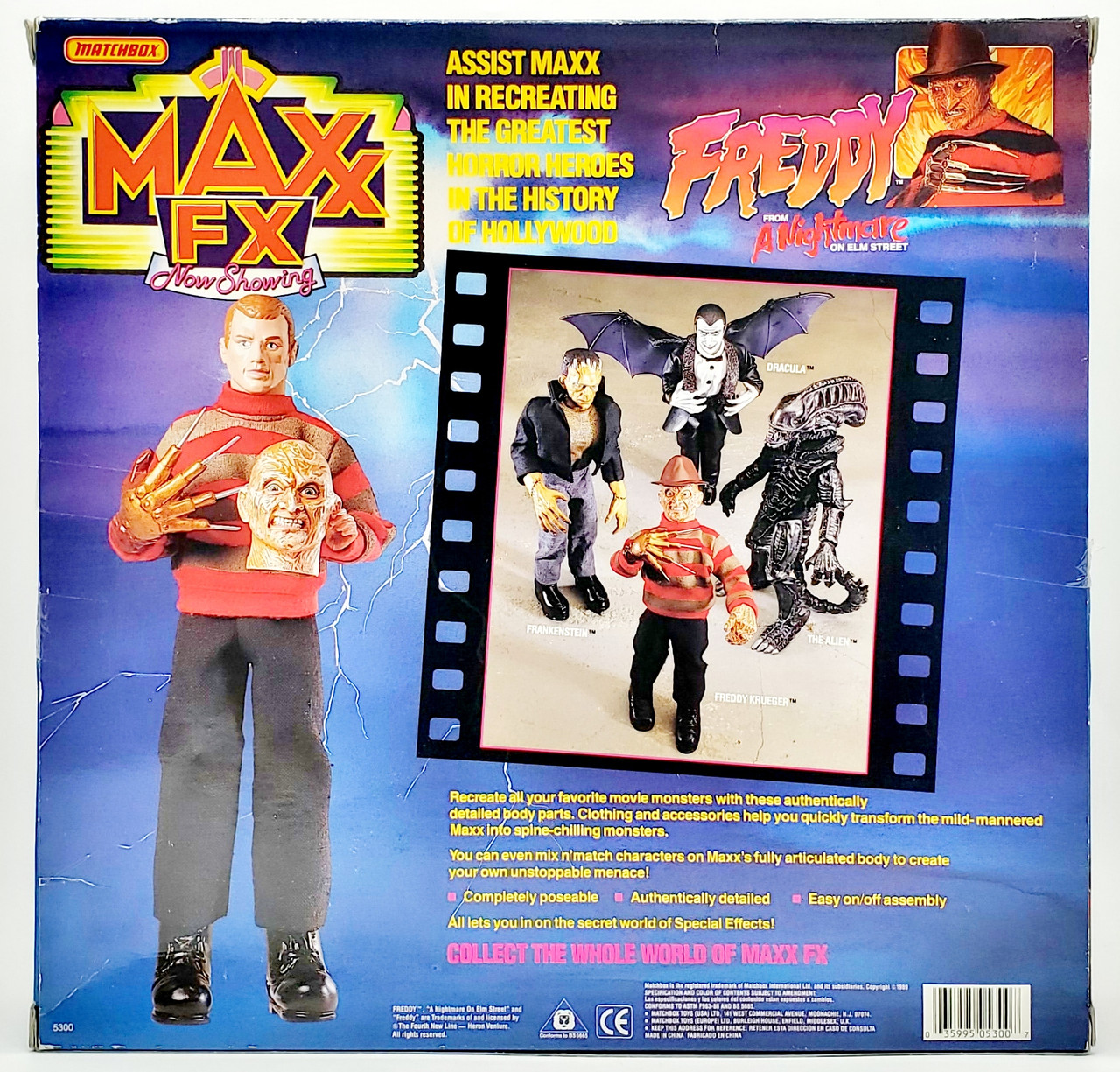 Maxx FX Freddy From A Nightmare on Elm Street Action Figure