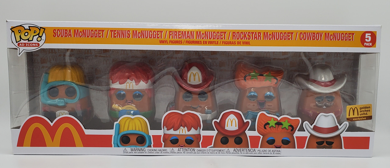 Funko POP! McDonalds McNugget 5 Pack Character Vinyl Figurines
