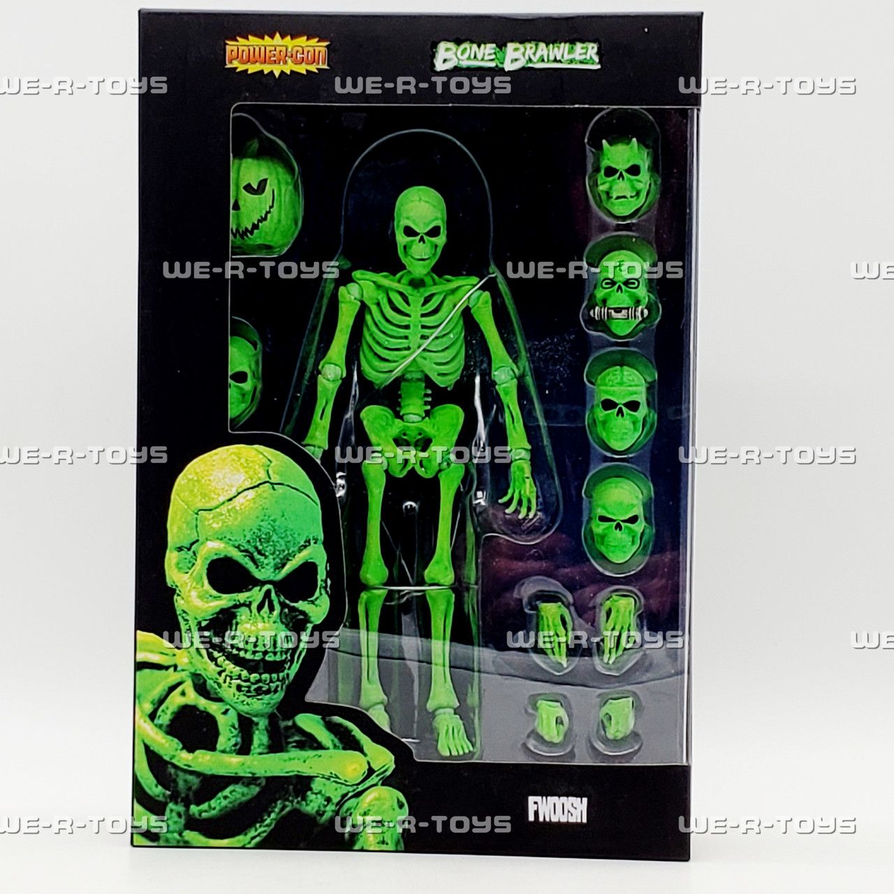 Bone Brawler Yokai Skeleton Figurine Fwoosh Toys 46640 NEW - We-R-Toys