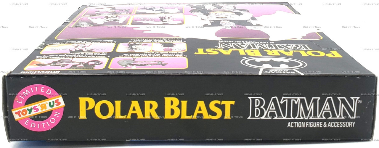 DC Batman Returns Polar Blast Batman Figure Toys R Us Edition 1991