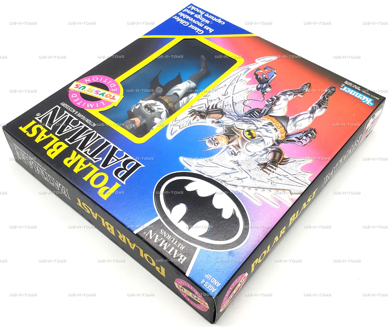 DC Batman Returns Polar Blast Batman Figure Toys R Us Edition 1991
