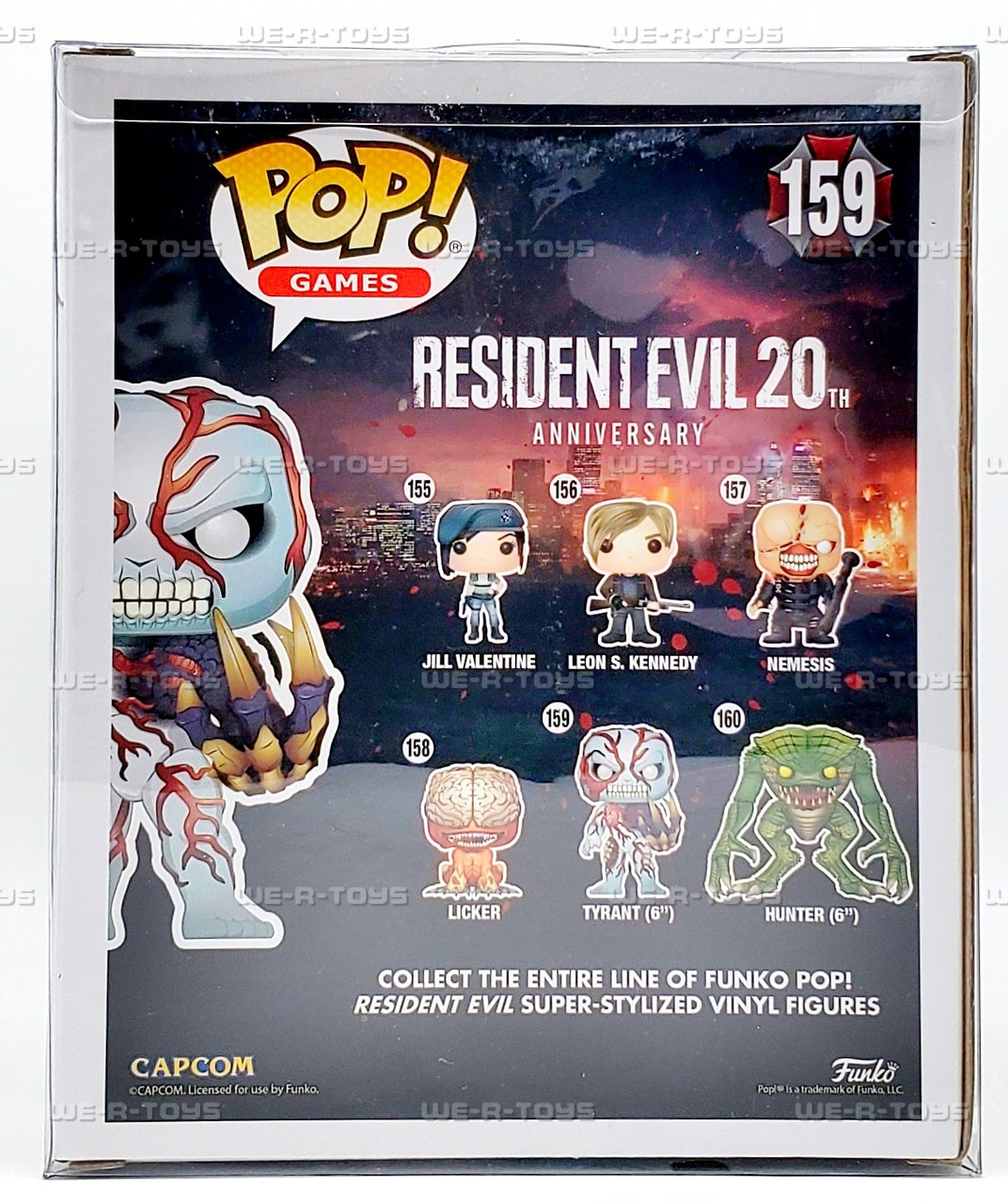 Funko POP Games Resident Evil Tyrant 159 Large Vinyl Figure