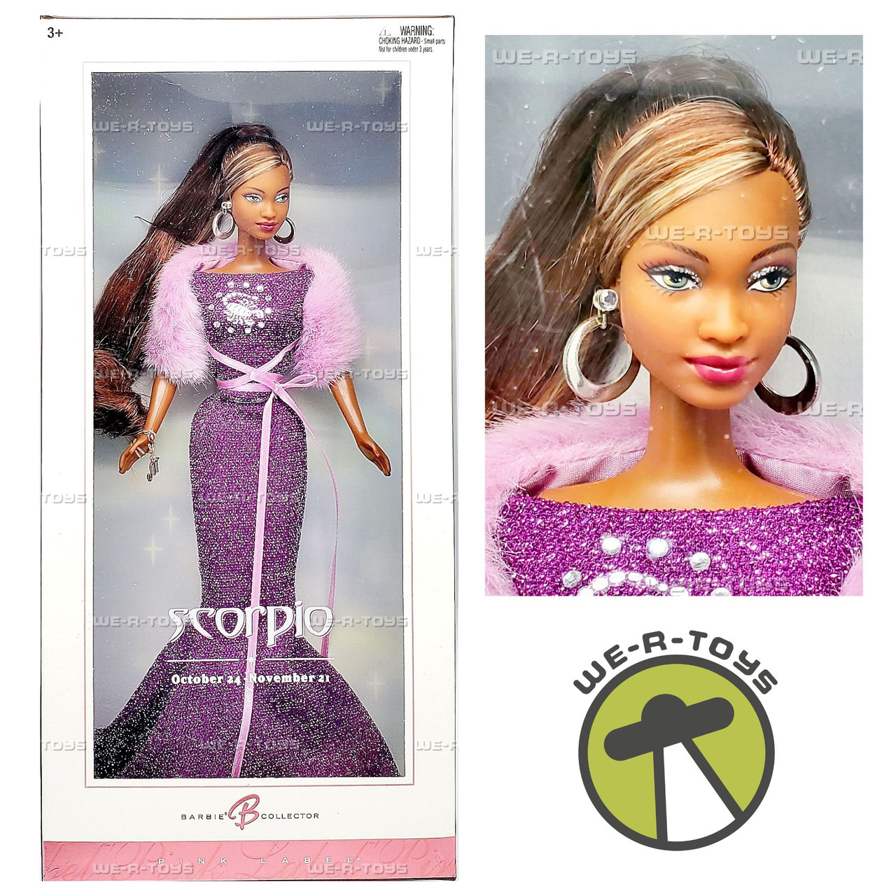 Scorpio Zodiac Barbie Doll 2004 Mattel 13067 - We-R-Toys