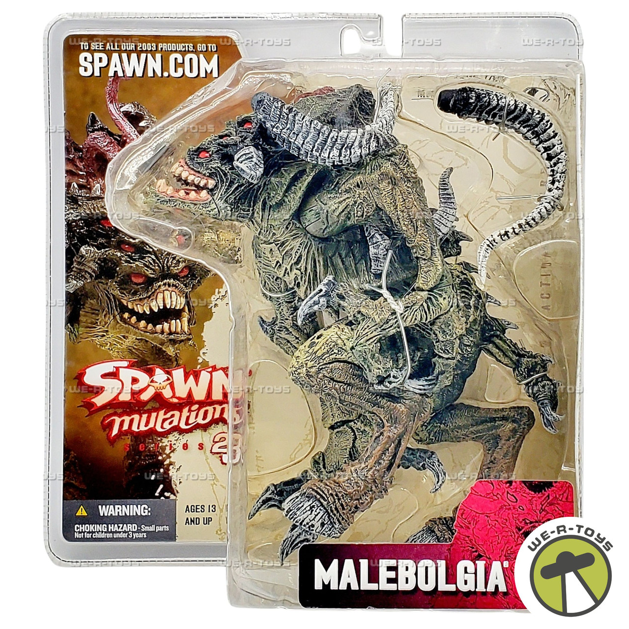 Spawn Mutations Series 23 Malebolgia Action Figure 2003 McFarlane
