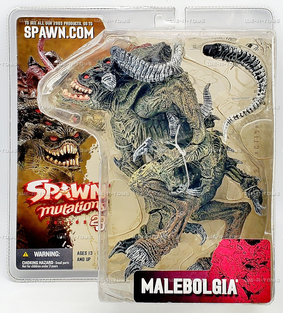 Spawn Mutations Series 23 Malebolgia Action Figure 2003 McFarlane