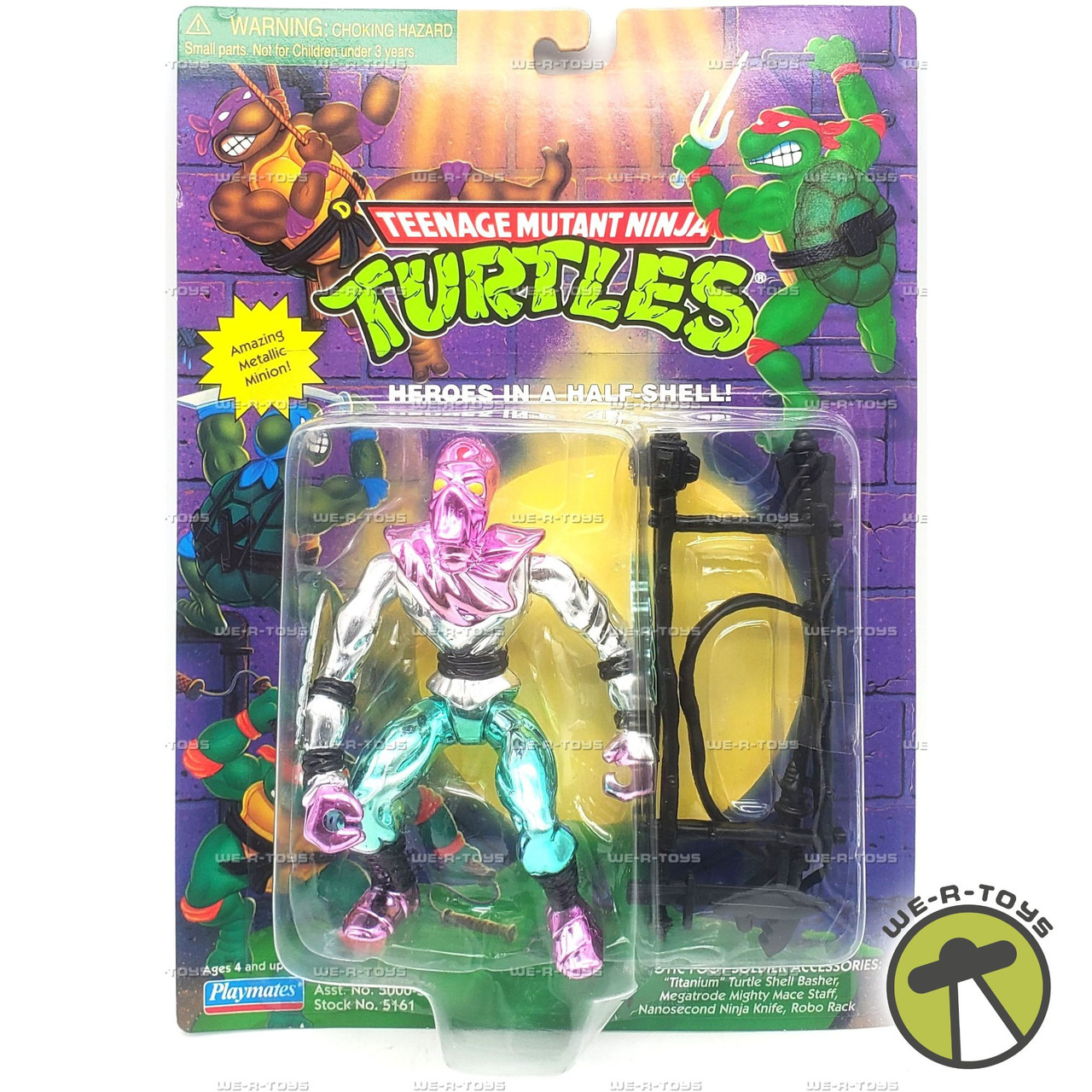 Teenage Mutant Ninja Turtles Robotic Foot Soldier Figure 1989