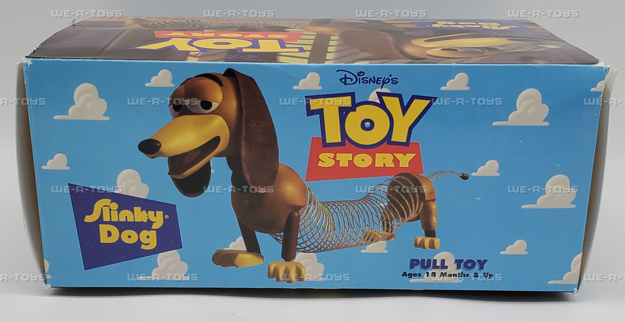 Disney Toy Story Slinky Dog Pull Toy James Industries #225000 USED