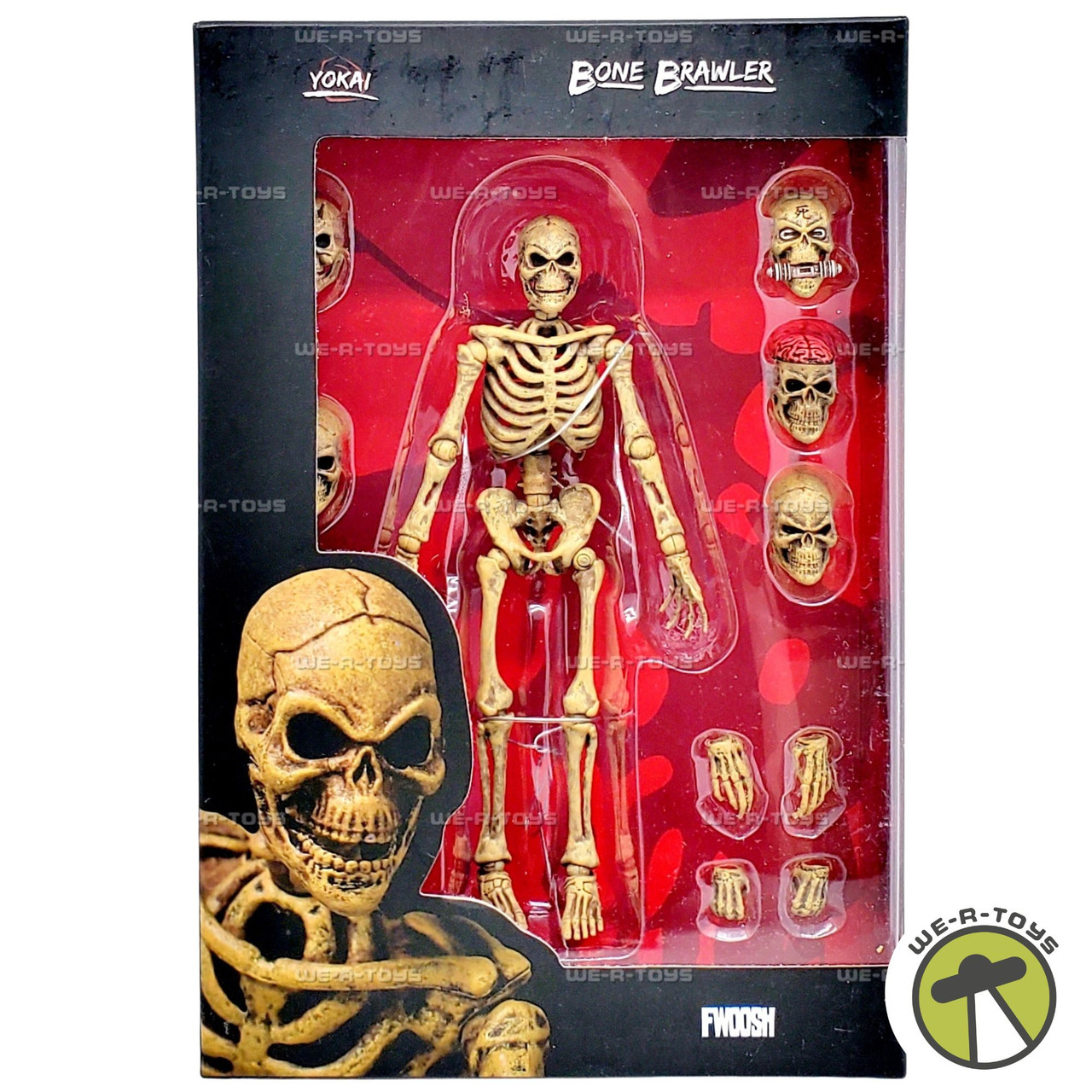 Yokai Bone Brawler Action Figure Fwoosh 74579 - We-R-Toys