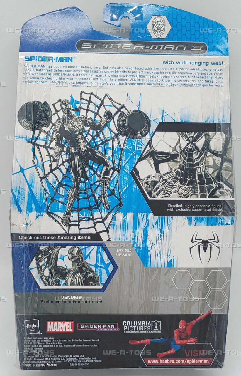 Marvel Spider-Man 3 Action Figure 2006 Hasbro 69211 New - We