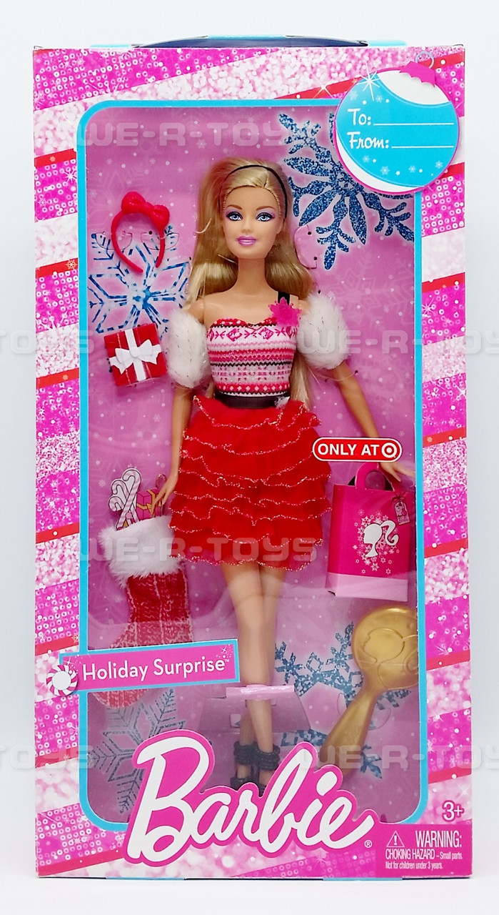 Barbie Holiday Surprise Target Exclusive 2012 Mattel BBV57 NRFB