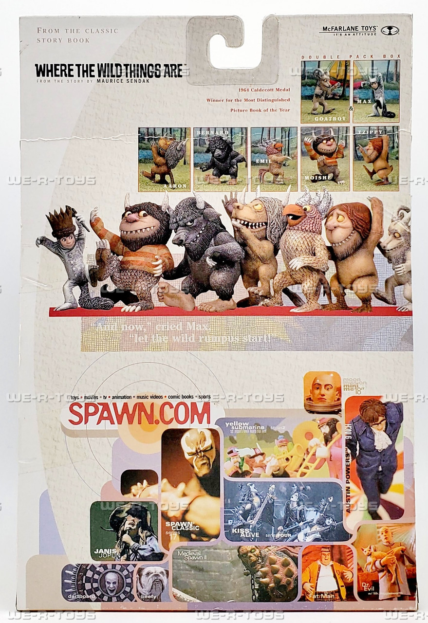 McFarlane Toys Where The Wild Things Are Review and photos of